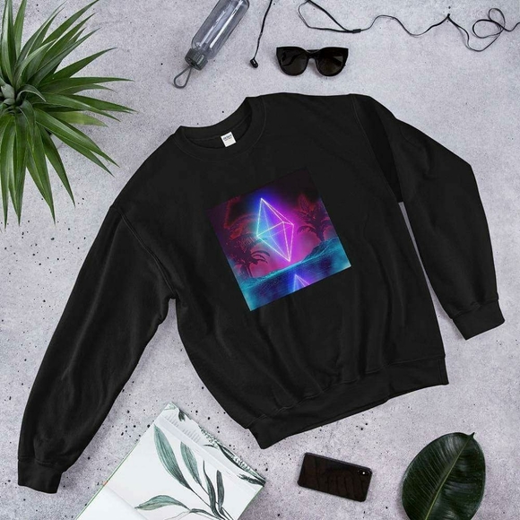 Sweaters - Matrix crystal crewneck